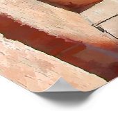 ヴェネツィアの午後遅く ポスター (角)