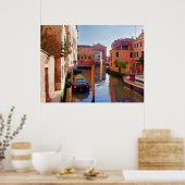 ヴェネツィアの午後遅く ポスター (キッチン)