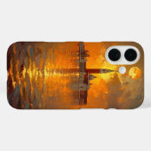 ヴェネツィアの夕焼け Case-Mate iPhoneケース (裏面 (横))