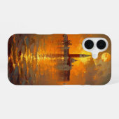 ヴェネツィアの夕焼け iPhone 16ケース (裏面横)