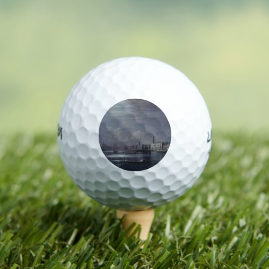 ヴェネツィアの夜景イタリアン(市) ゴルフボール (インサイチュ 木)
