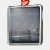 ヴェネツィアの夜景イタリアン（市） メタルオーナメント (左)