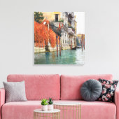 ヴェネツィアの大運河（Vincenzo Caprile著） キャンバスプリント (インサイチュ (リビング))