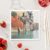 ヴェネツィアの大運河（Vincenzo Caprile著） スタンダードランチョンナプキン (インサイチュ)