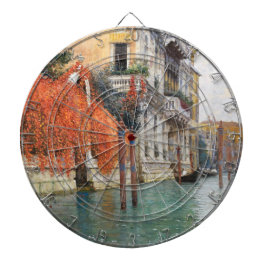 ヴェネツィアの大運河（Vincenzo Caprile著） ダーツボード