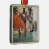 ヴェネツィアの大運河（Vincenzo Caprile著） メタルオーナメント (右)