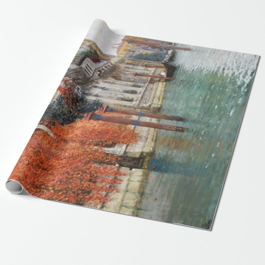 ヴェネツィアの大運河（Vincenzo Caprile著） ラッピングペーパー (アンロールド)