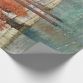 ヴェネツィアの大運河（Vincenzo Caprile著） ラッピングペーパー (角)