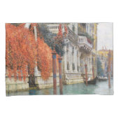 ヴェネツィアの大運河（Vincenzo Caprile著） 枕カバー (正面右)