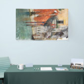 ヴェネツィアの大運河(Vincenzo Caprile著) 横断幕 (トレードショー)