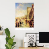 ヴェネツィアの大運河byジョセフ・マロード・ターナー ポスター (ホームオフィス)