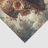 ヴェネツィアの女性のポートレート – デコページ –  薄葉紙 (詳細)