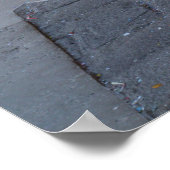 ヴェネツィアの女性カーニバルの衣装 ポスター (角)