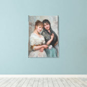 ヴェネツィアの女性2 キャンバスプリント (インサイチュ (ウッドフロア))