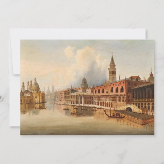 ヴェネツィアの情景 | ヨハン・ウィルヘルム・ジャンコウスキー (正面)