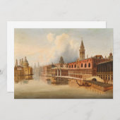 ヴェネツィアの情景 | ヨハン・ウィルヘルム・ジャンコウスキー (正面/裏面)