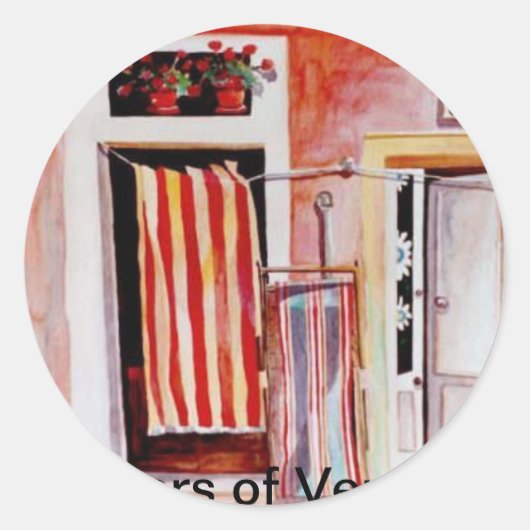 ヴェネツィアの扉 ラウンドシール (正面)