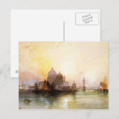 ヴェネツィアの景色 ポストカード (正面/裏面)