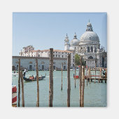 ヴェネツィアの景観磁石での休暇 マグネット (正面)