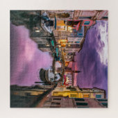 ヴェネツィアの有名な運河イタリア ジグソーパズル (横)