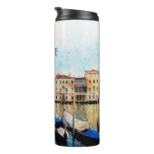 ヴェネツィアの水色 – イタリア旅行のお土産 タンブラー (回転右)
