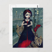 「ヴェネツィアの狼」ポストカード ポストカード (正面/裏面)