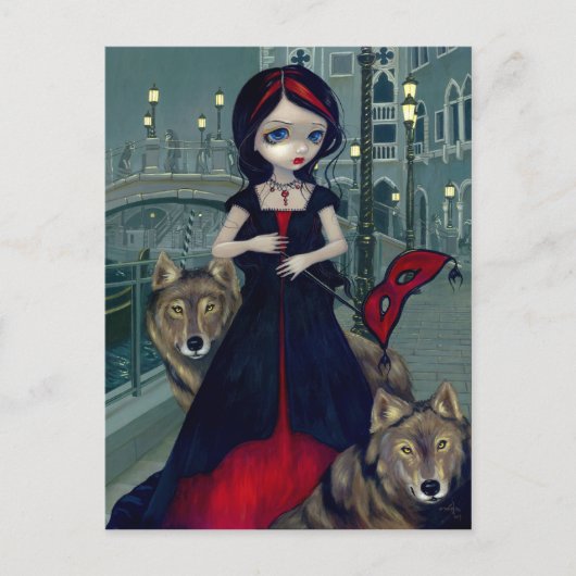 「ヴェネツィアの狼」ポストカード ポストカード (正面)