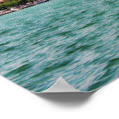 ヴェネツィアの眺め，イタリア写真 ポスター (角)