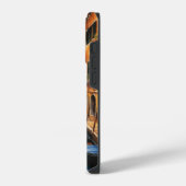 ヴェネツィアの神秘的に美しい夕日 iPhoneケース (左側面)