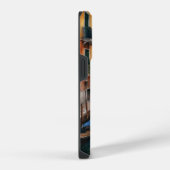 ヴェネツィアの神秘的に美しい夕日 iPhoneケース (右側面)