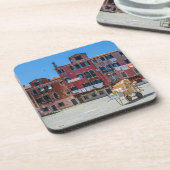 ヴェネツィアの箱を持つカート コースター (左側)