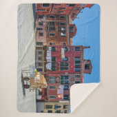 ヴェネツィアの箱を持つカート シェルパブランケット (正面)