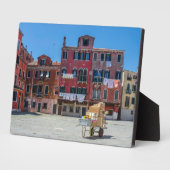 ヴェネツィアの箱を持つカート フォトプラーク (側面)