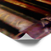 ヴェネツィアの聖マルコ大聖堂の入り口 ポスター (角)