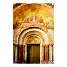 ヴェネツィアの聖マルコ大聖堂の入り口