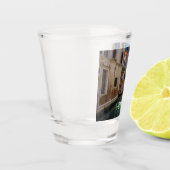 ヴェネツィアの運河と狭い通り ショットグラス (左)