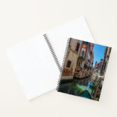 ヴェネツィアの運河と狭い通り ノートブック (内部)
