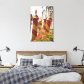 ヴェネツィアの運河にポールをドッキング キャンバスプリント (インサイチュ (寝室))