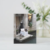 ヴェネツィアの運河のドレスショップ ポストカード (スタンド正面)