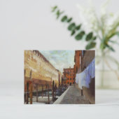 ヴェネツィアの運河 ポストカード (スタンド正面)