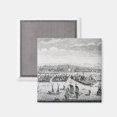 ヴェネツィアの都市の遠近感 マグネット (正面/裏面)