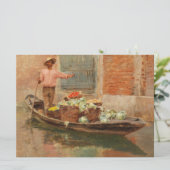 ヴェネツィアの野菜売り(by Vincenzo Caprile) カード (スタンド正面)