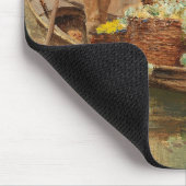 ヴェネツィアの野菜売り(by Vincenzo Caprile) マウスパッド (コーナー)