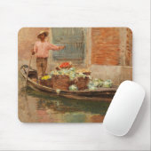 ヴェネツィアの野菜売り(by Vincenzo Caprile) マウスパッド (マウス)