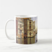 ヴェネツィアのSkovgaard's View of theグランドカナル コーヒーマグカップ (左)