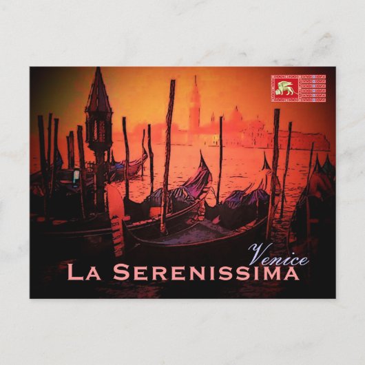 ヴェネツィアはがき ポストカード (正面)