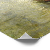 ヴェネツィアへのアプローチ – ウィリアム・ターナーファインアート ポスター (角)