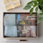 ヴェネツィアイタリアのゴンドラ 薄葉紙 (ギフト)