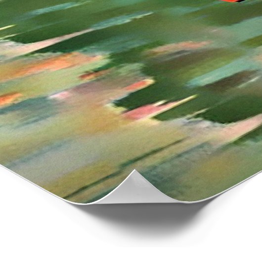 ヴェネツィアイタリアのヴィンテージ旅行ポスター ポスター (角)