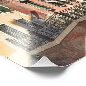 ヴェネツィアイタリアの橋 フォトプリント            (角)